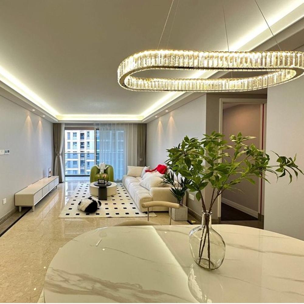 Lampe LED APP1508-CP BRUSH GOLD