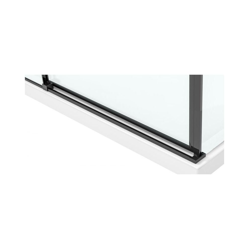 Tuš kabina SOLAR BLACK MAT 90x90