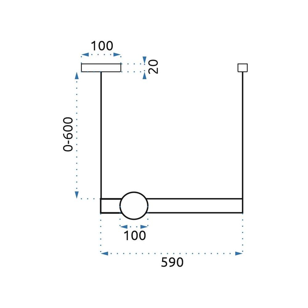 Deckenlampe LED white gold APP478-CP