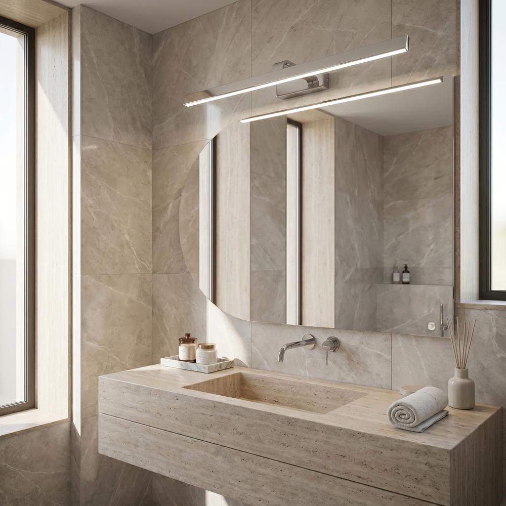 Настінний LED світильник для ванної SWE003-1W 73cm CHROME