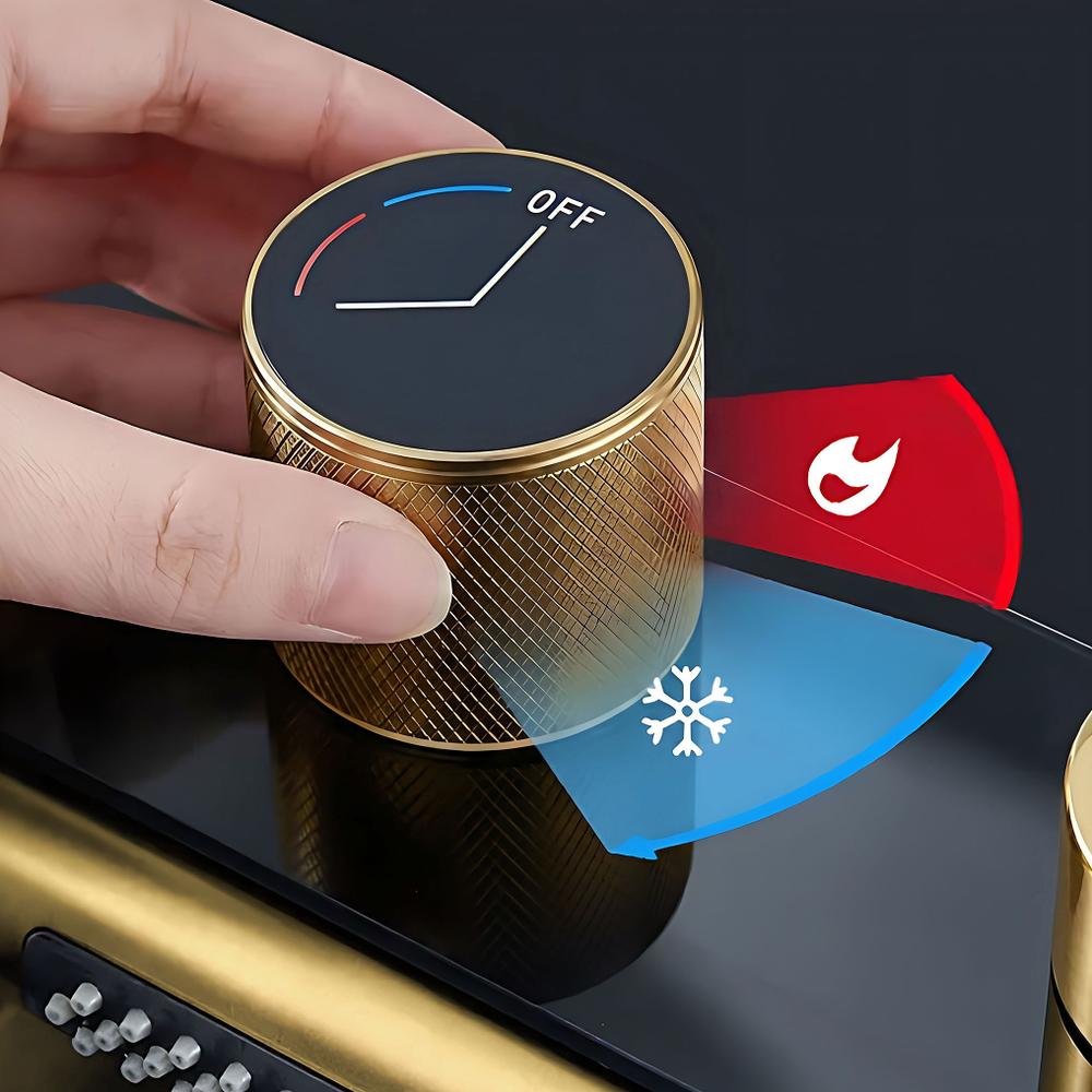 Wielofunkcyjny zlewozmywak stalowy 10w1 REA Alonzo Złoty Szczotkowany