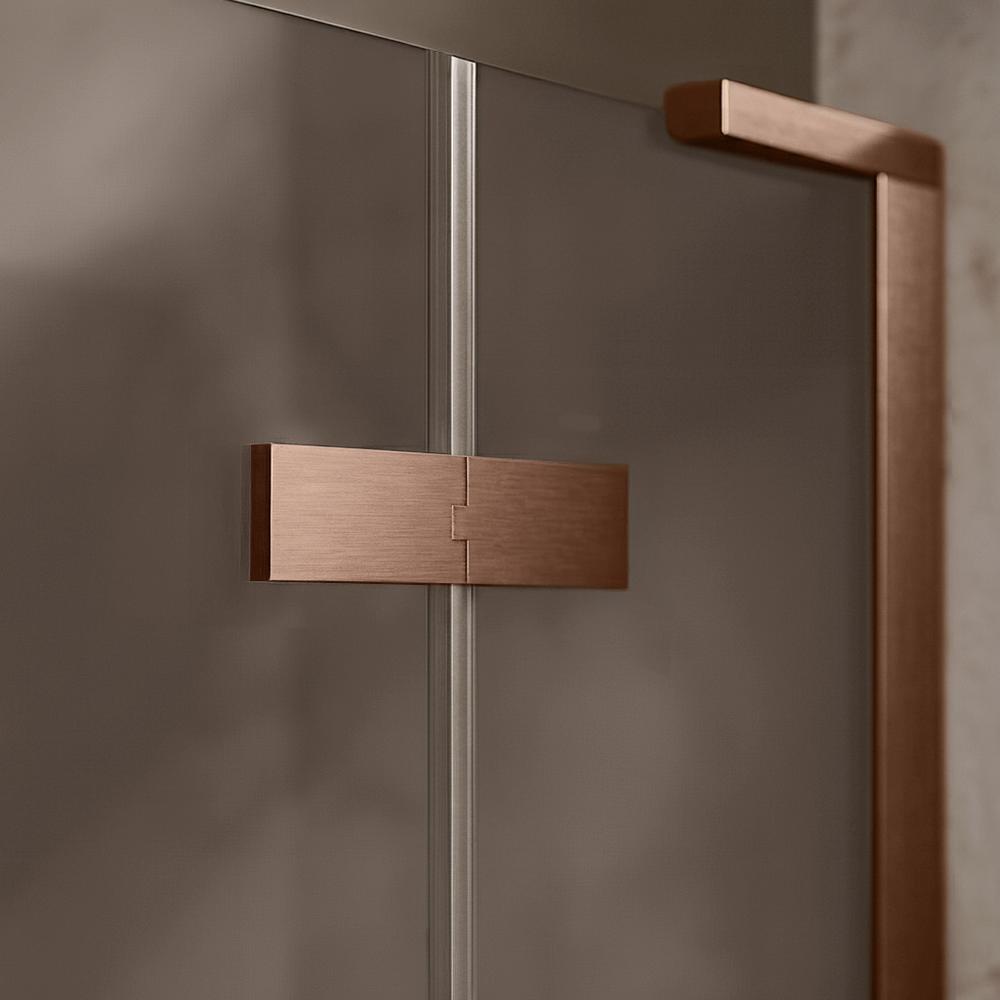 Shower enclosure REA Hugo 80x90 Copper Brush