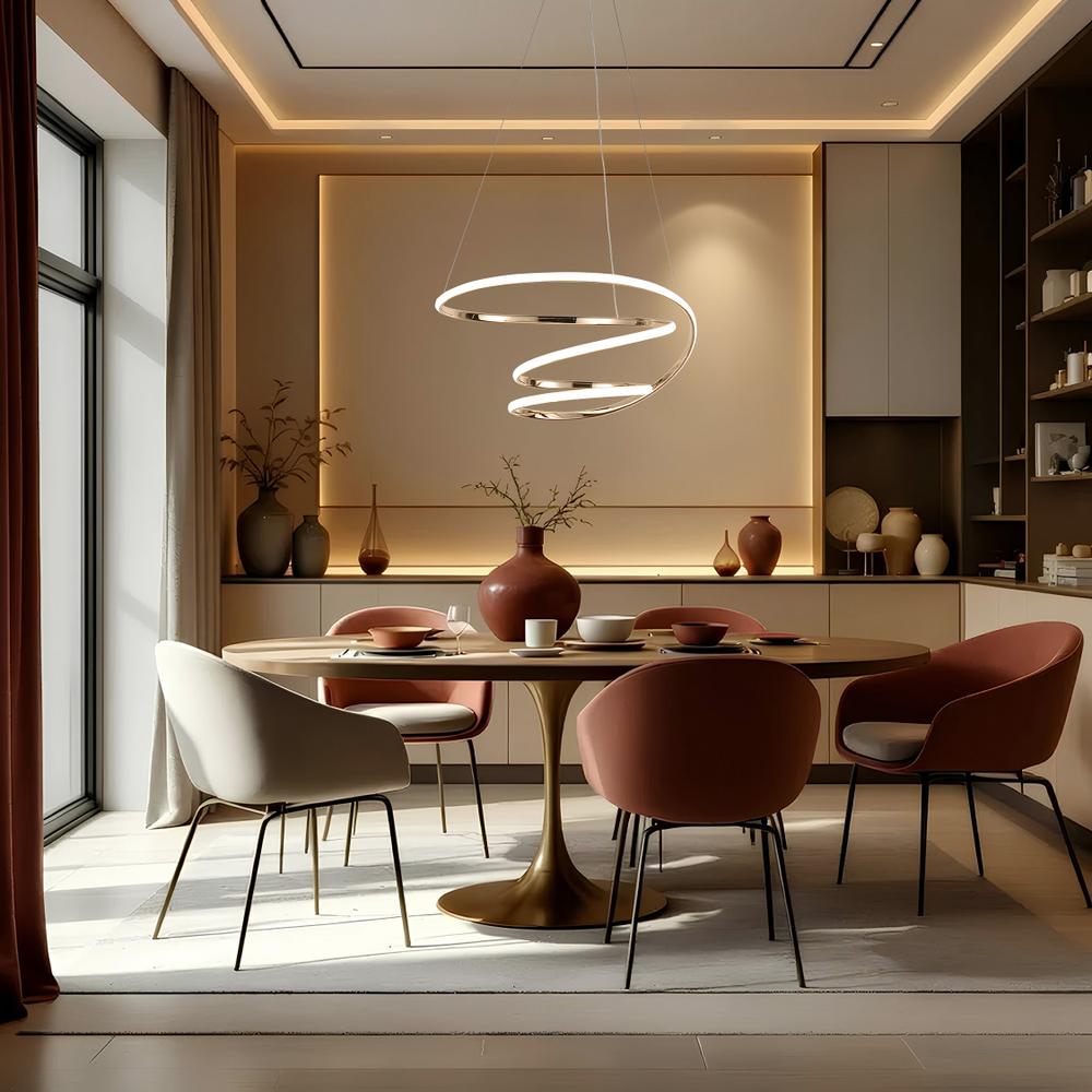 Люстра LED G080-1CP Gold