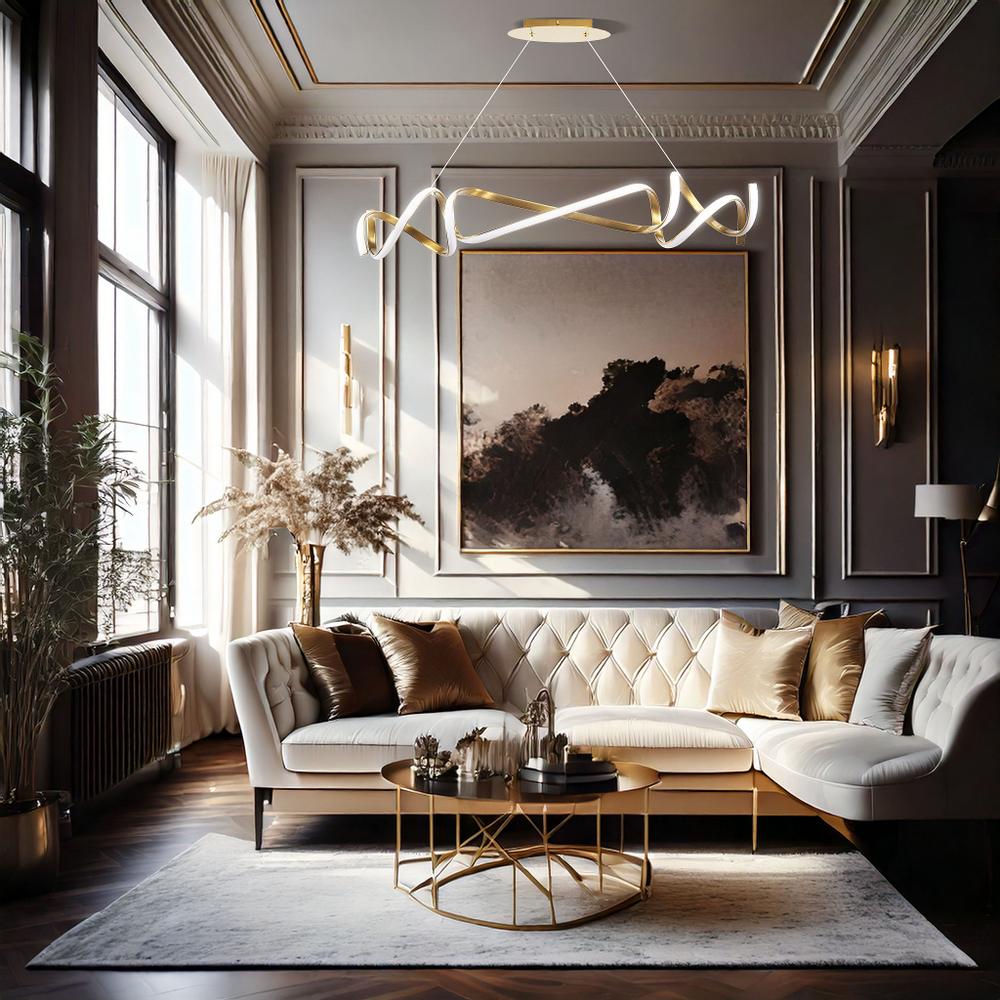 Lampe LED APP1777-CP GOLD