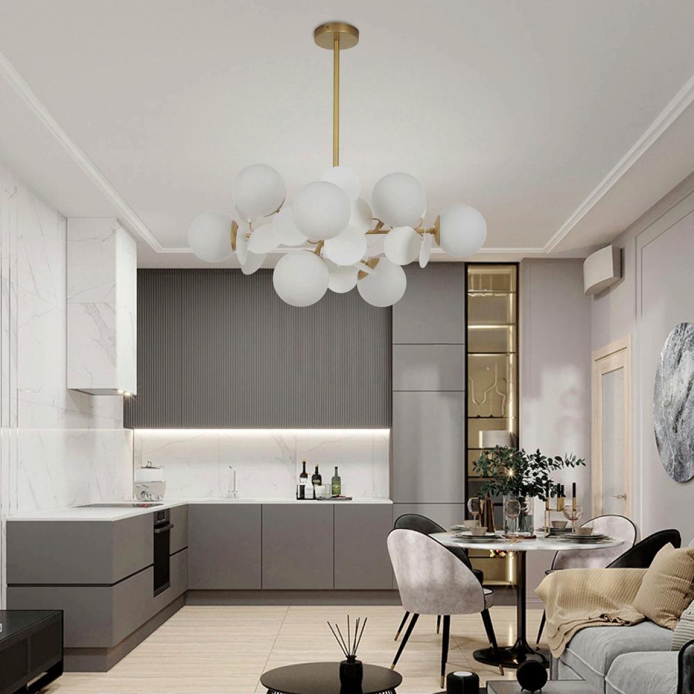 Hängelampe Gold/White APP1565-12