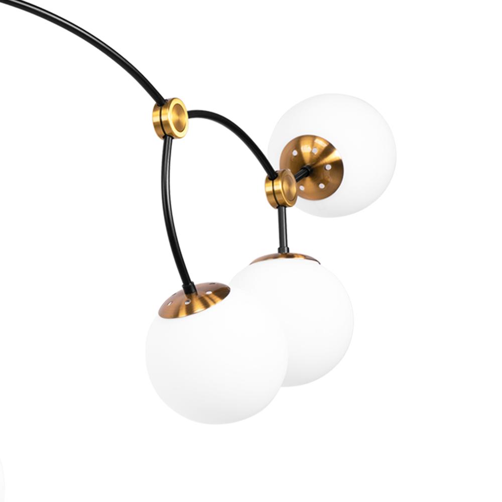 Deckenleuchte BLACK MAT APP1673-8CP