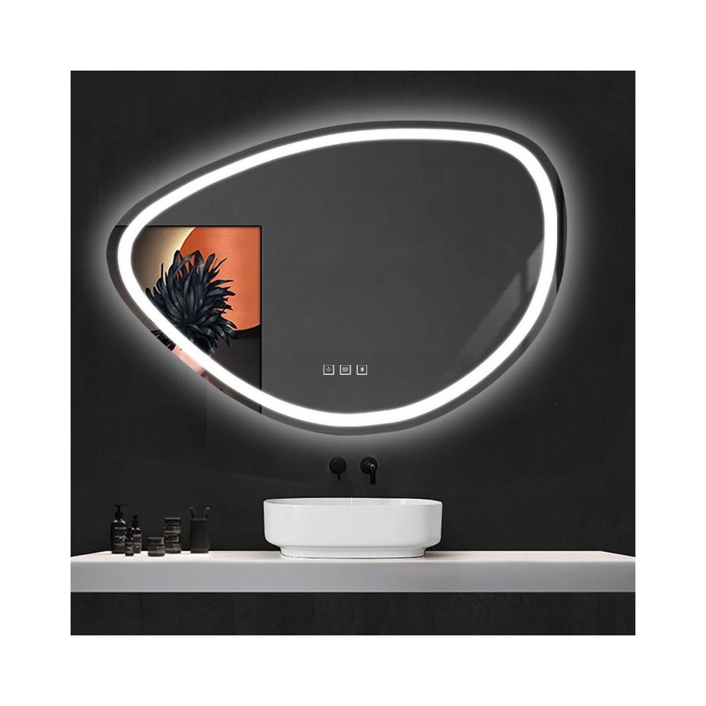 LUSTRO ŚCIENNE LED Z FUNKCJĄ BLUETOOTH 70x100cm FOG