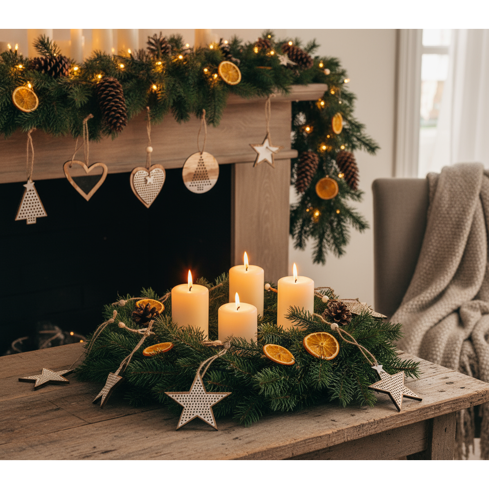 Dekoracje świąteczne 311366 mix 8szt