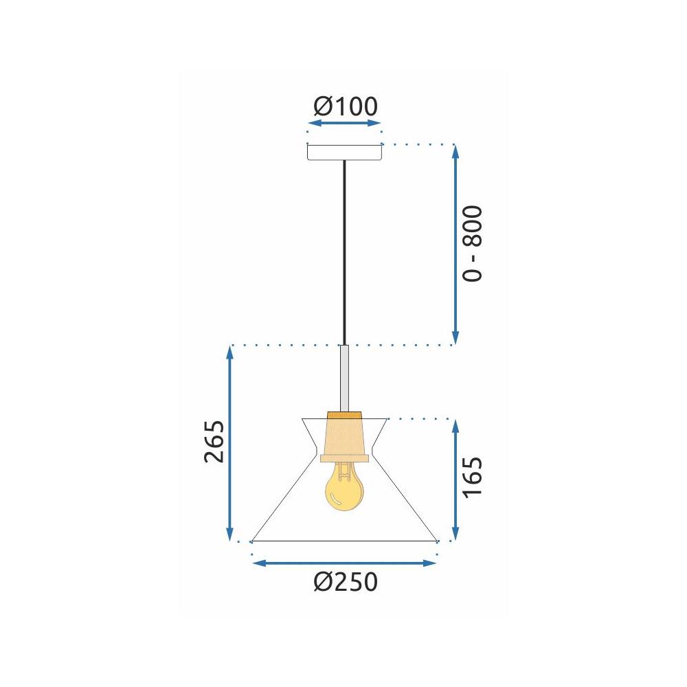 Hängelampe APP1183-1CP B