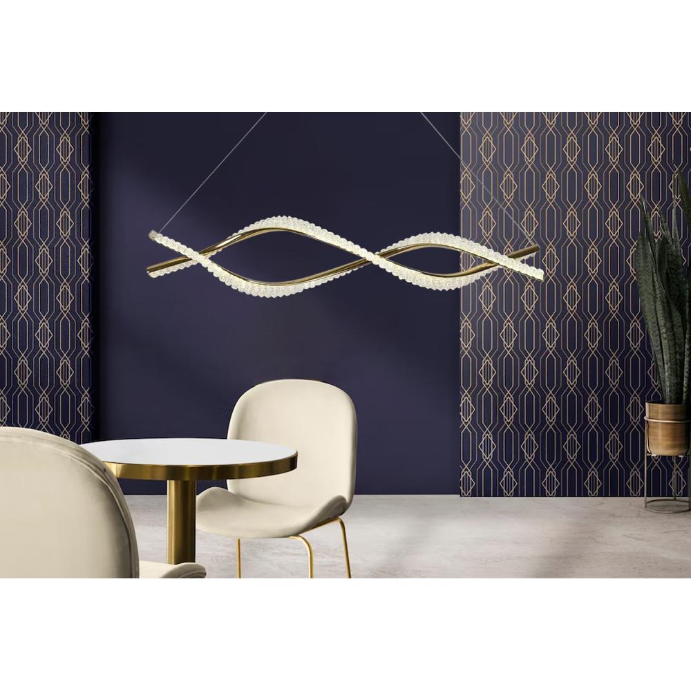 Lampe LED G033-CP Gold