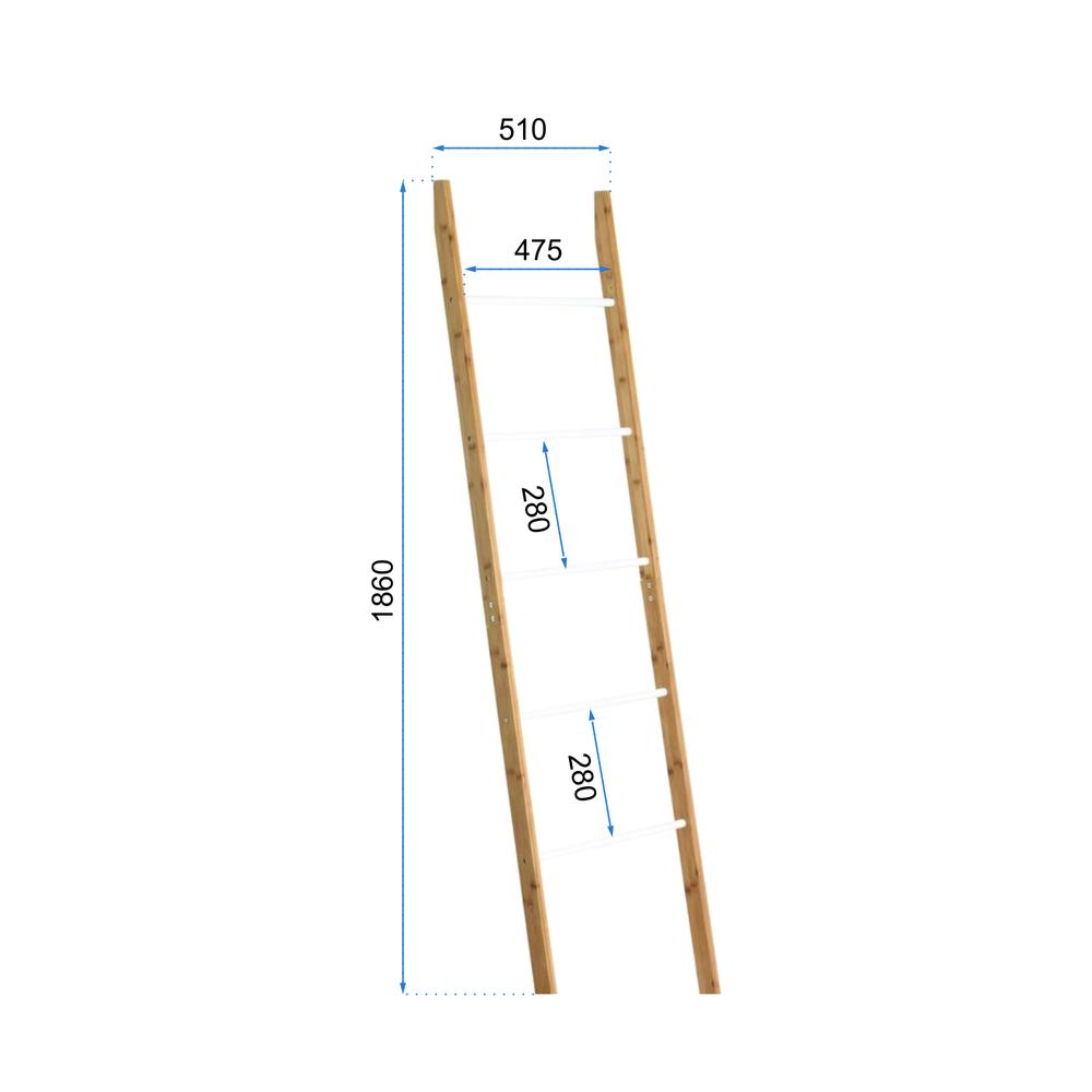 POLICA LJESTVE BAMBUS VISOKA 186cm