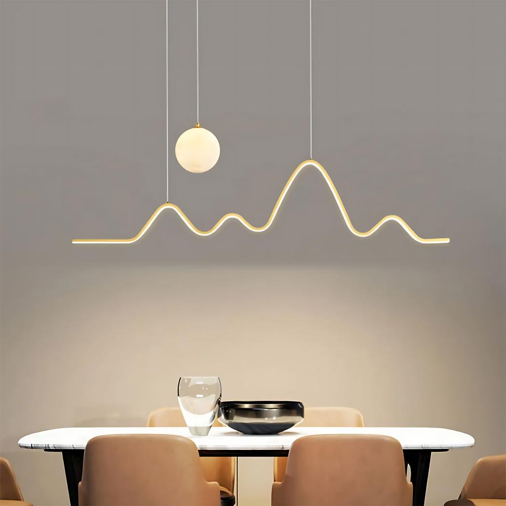 Lampe LED LHJ034-CP BRUSH GOLD