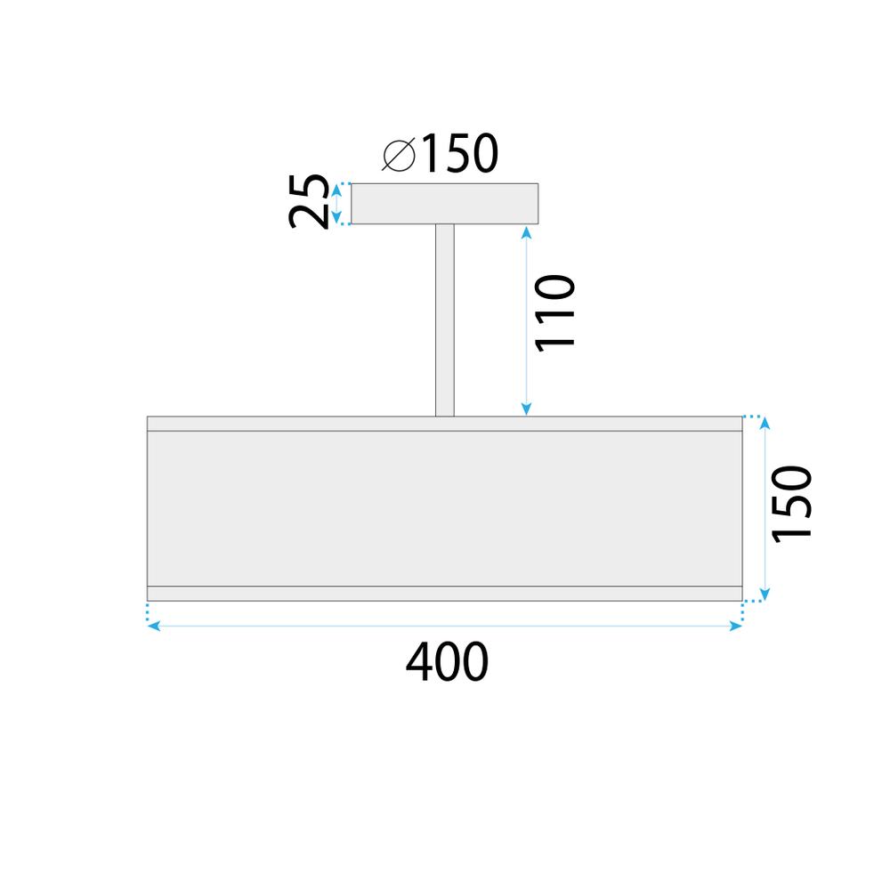 Deckenleuchte Black APP1581-3C