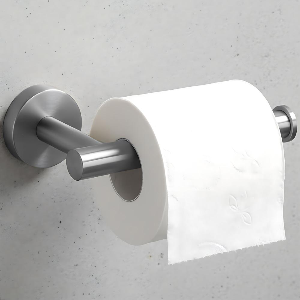 Zestaw akcesoriów łazienkowych Ari Nikiel Szczotkowany 4 elementy