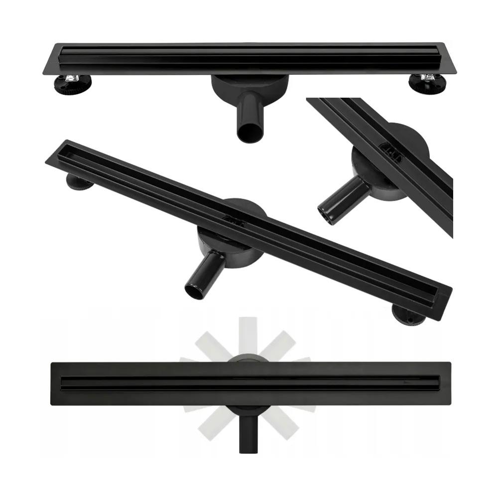 Duschrinne NEO Slim Pro Black 90