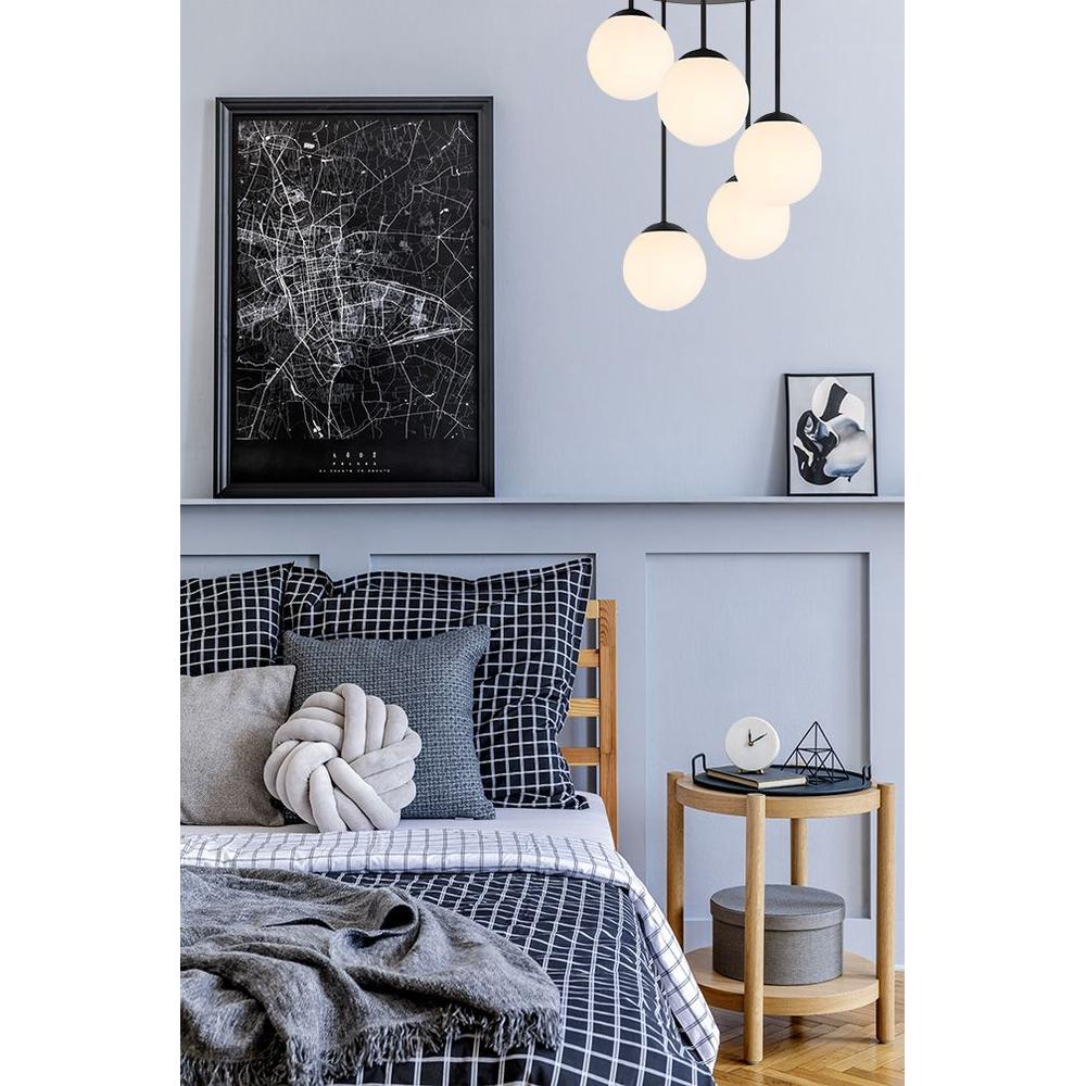 Hängelampe  APP1816-5CPR BLACK