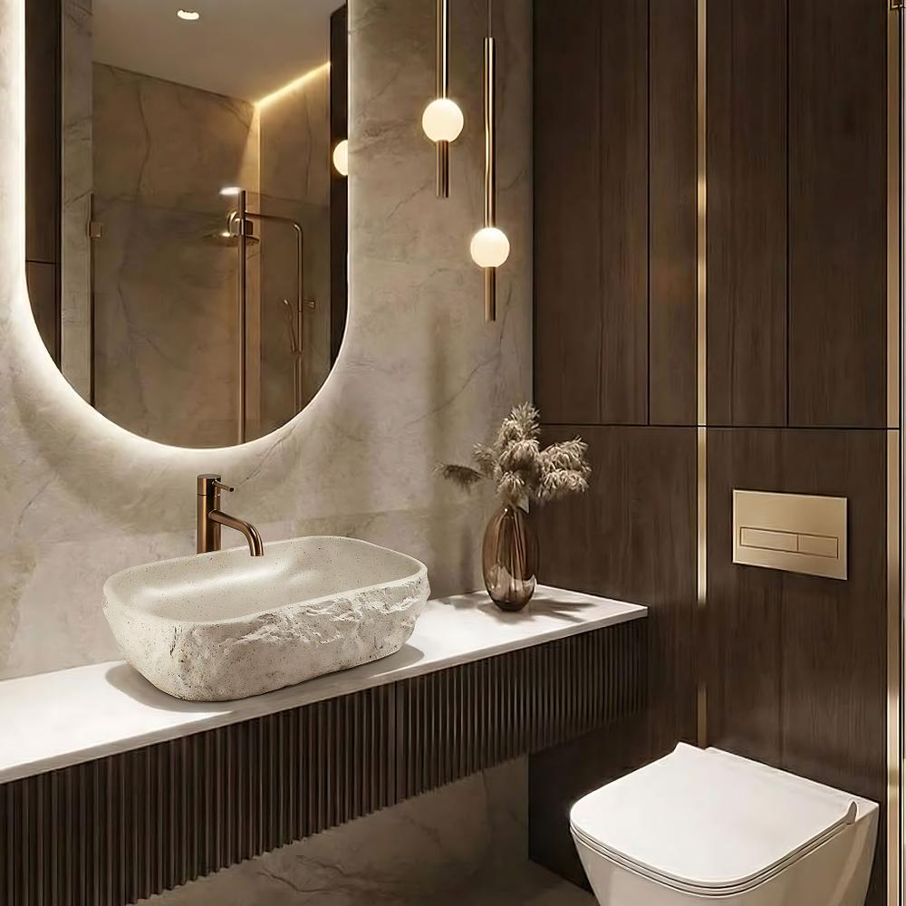 Umywalka nablatowa Rea Bianka