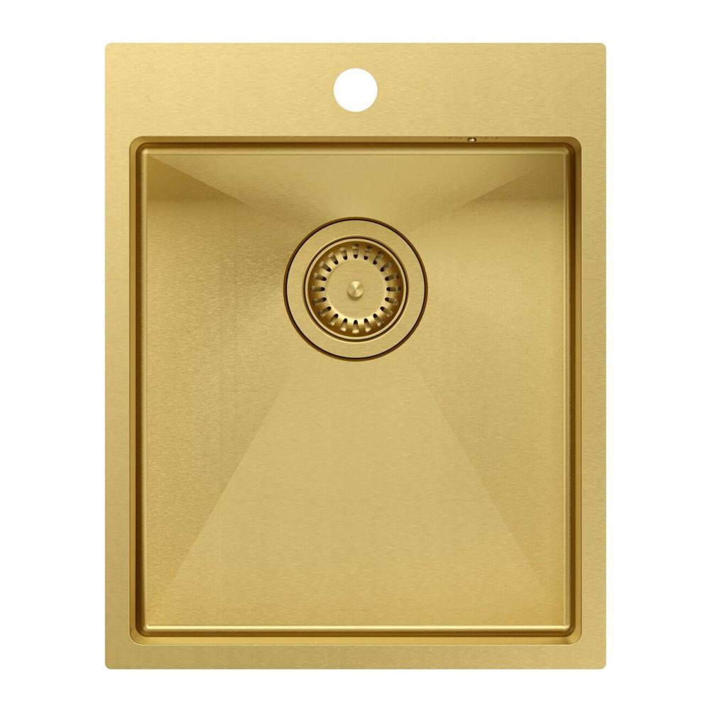 Стальная мойка для кухни RUSSEL 90 GOLD