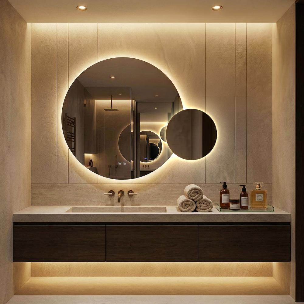 Mirror LED R-8040 80cm + 40cm