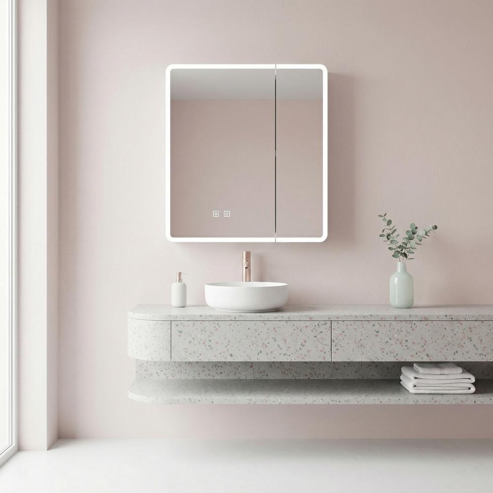 LED-es tükrös szekrény M1011-60 60x70