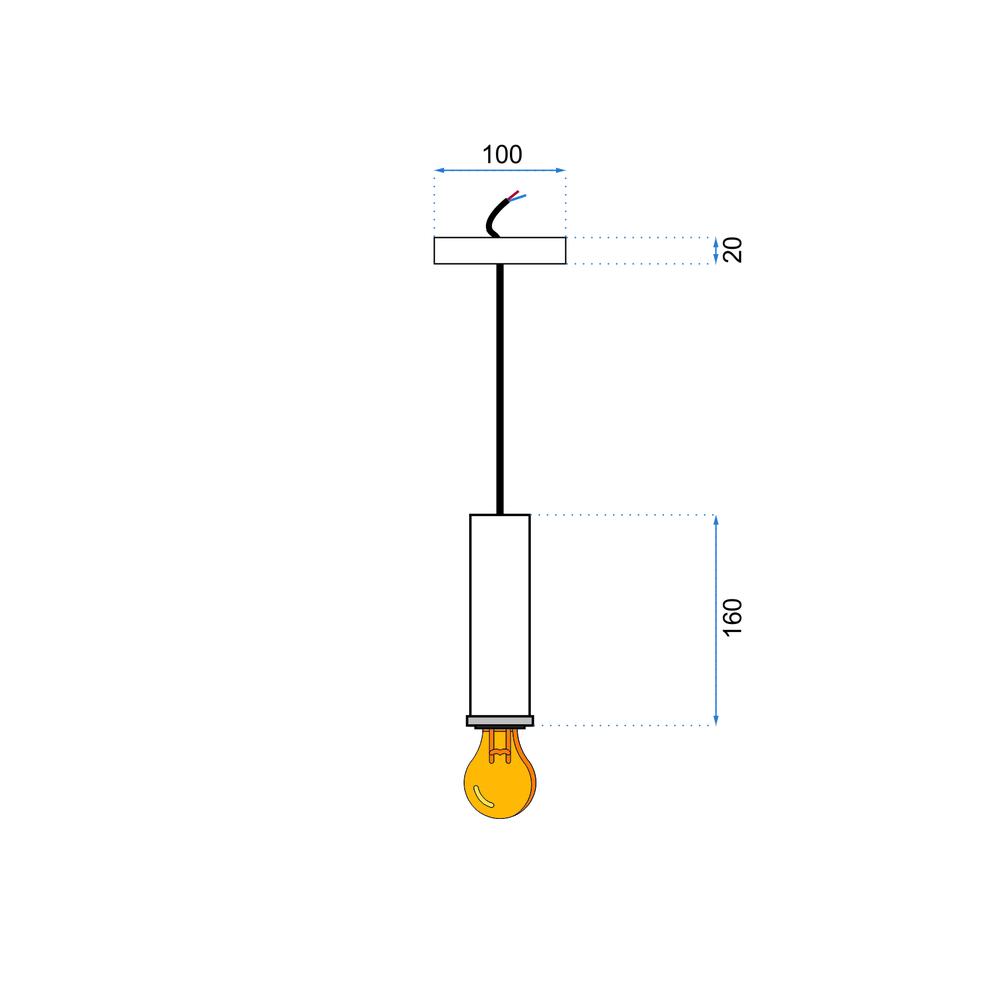 Hängelampe OSTI A green
