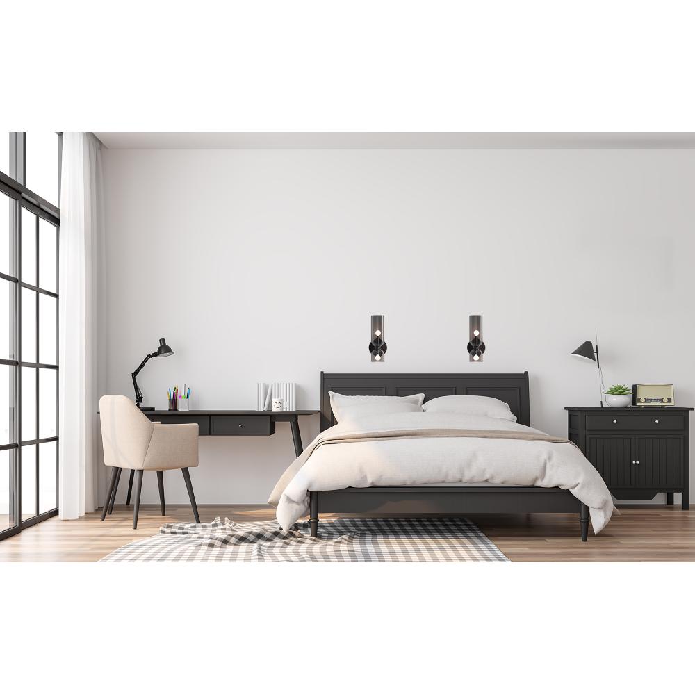 Wandlampe APP1208-2W BLACK