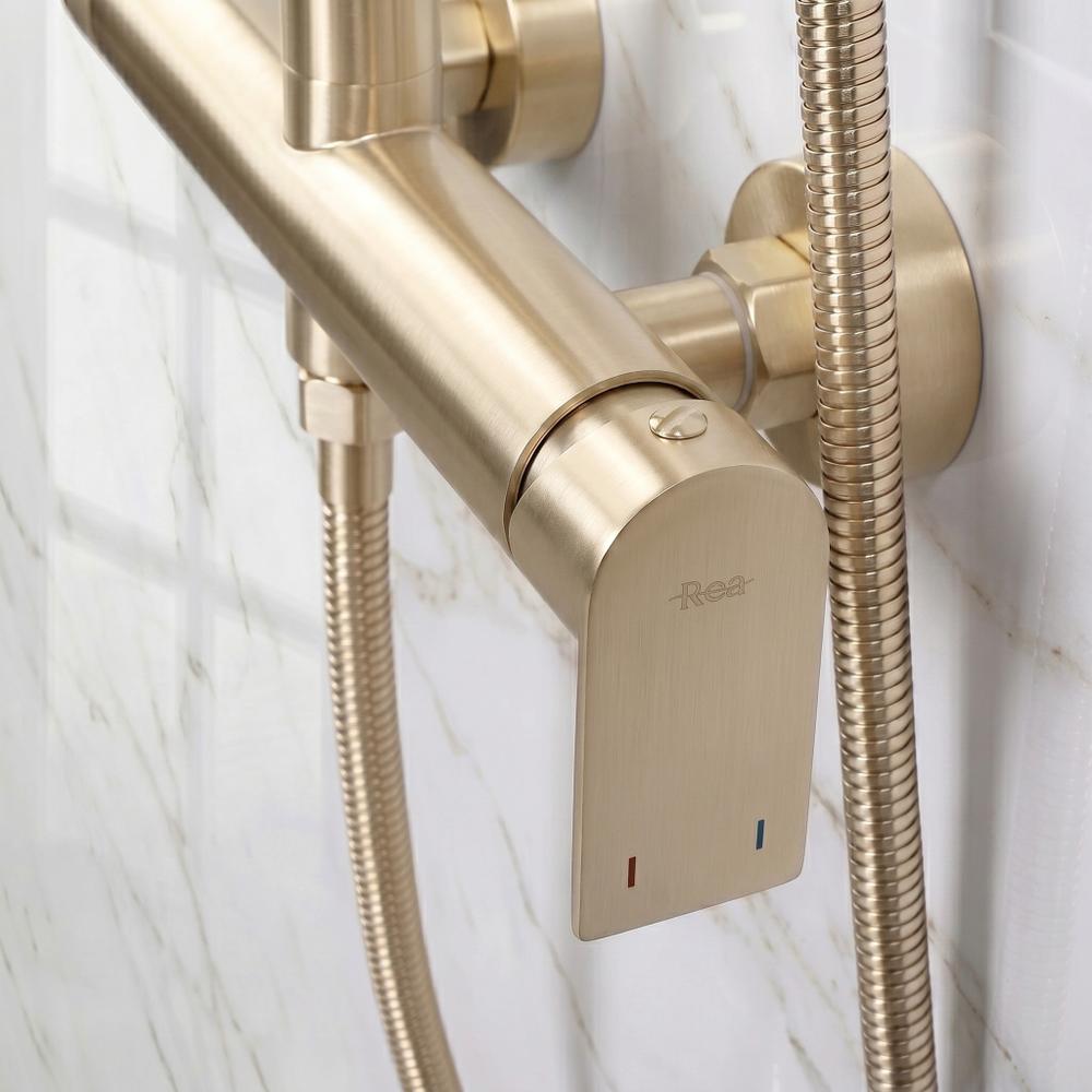 σετ ντους Rea Hunter Brush Gold