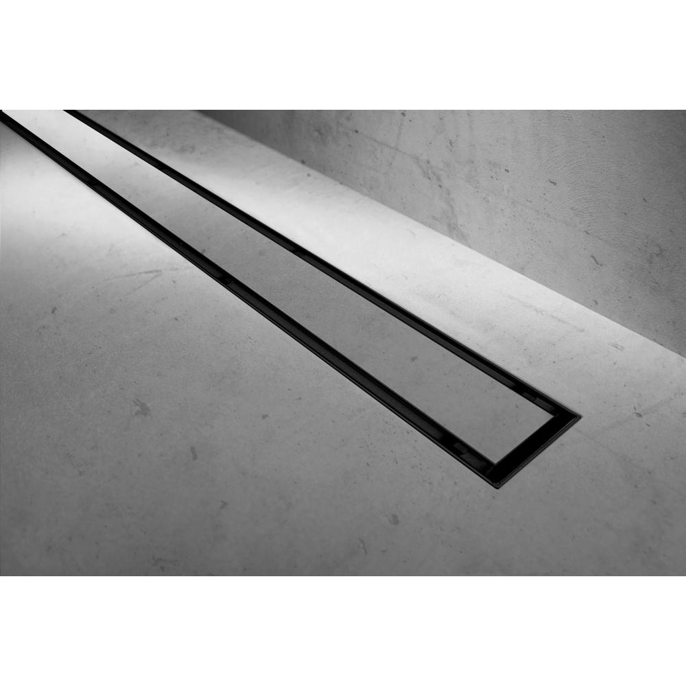 Linear drainage REA PURE NEO PRO black matt 60
