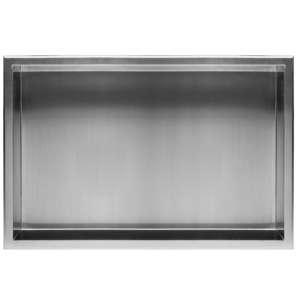 Niche de salle de bain 30x60 INOX Brush