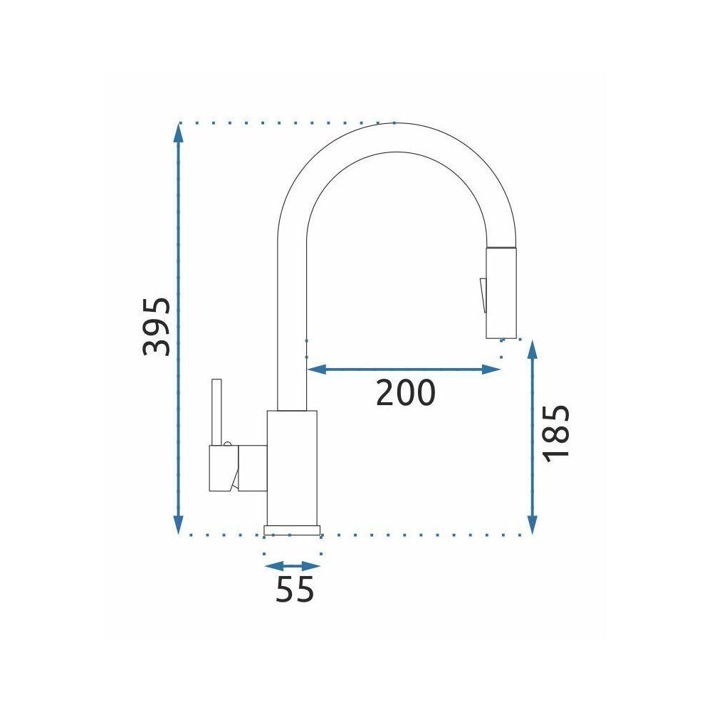Konyhai csaptelep Rea Fresh Titan