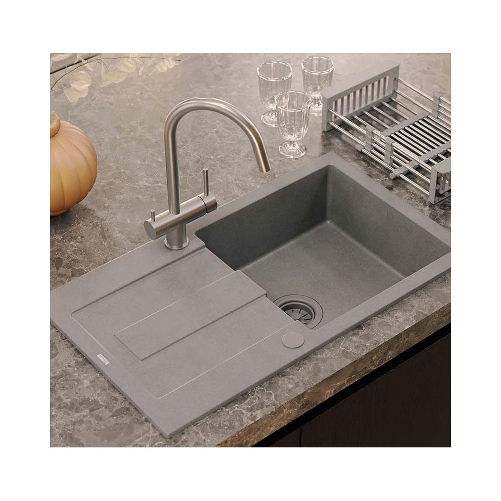 Kitchen faucet REA Caren BRUSH NICKEL