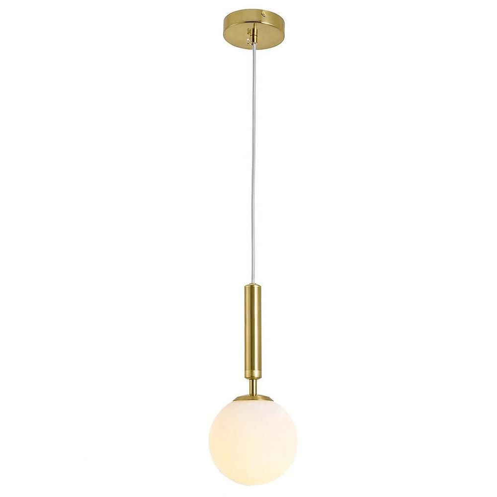 GLASKUGEL HÄNGELEUCHTE G108-1W GOLD E27