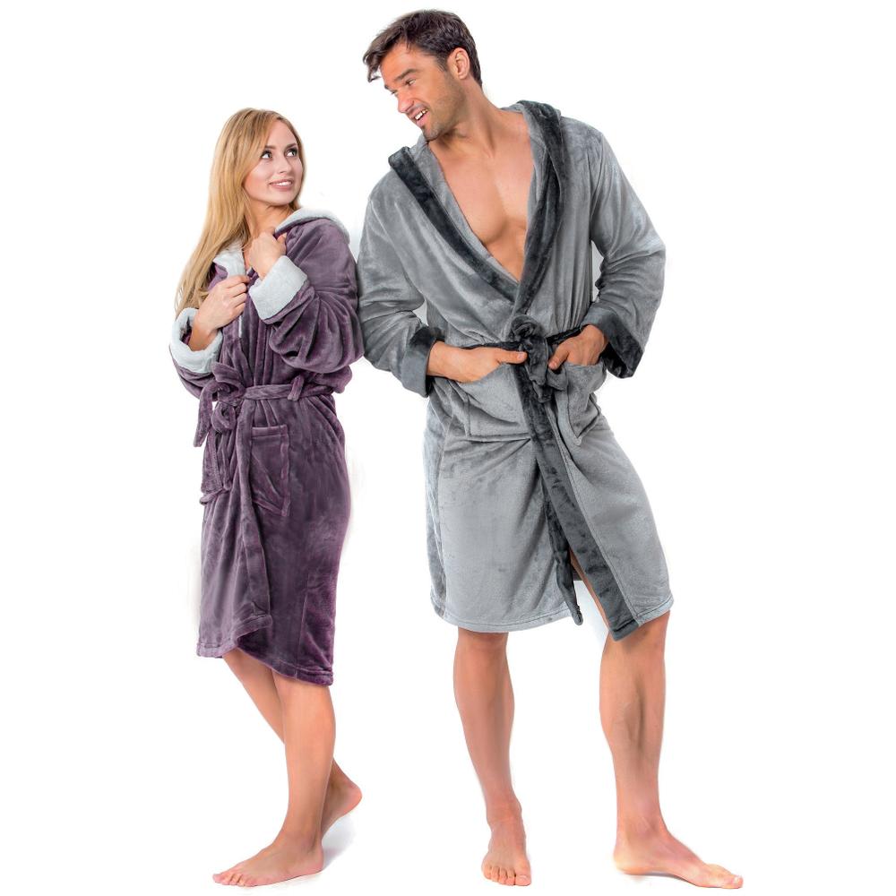 Szlafrok męski Comfort Navy