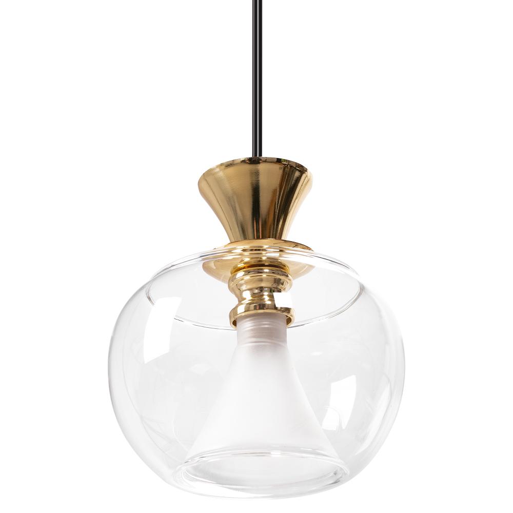 Deckenlampe Glas Kugel Gold APP902-1CP
