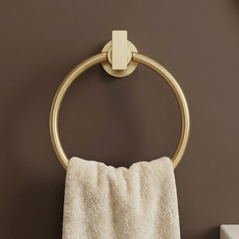 Bathroom hanger Ring 81307 Rivo Brush Gold