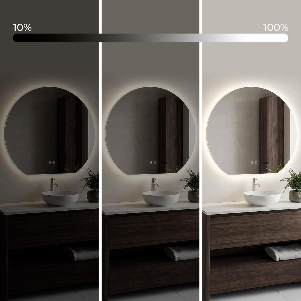 Specchio LED 100cm Fabio