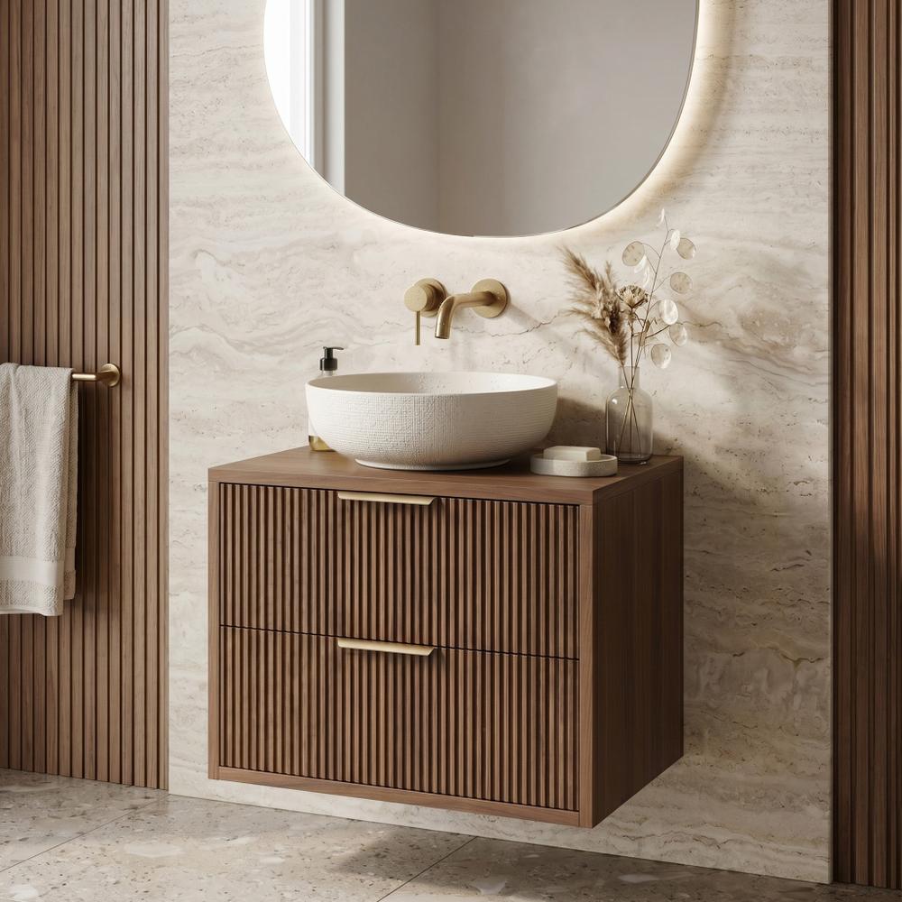 Тумба під умивальник Rea Mono 60cm Brown