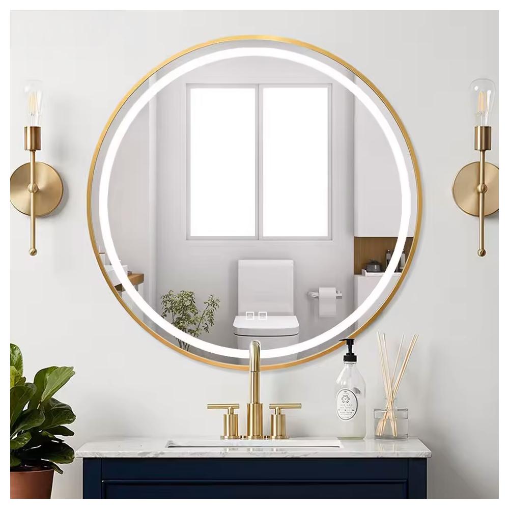 Oglindă LED 80cm MMJ Gold