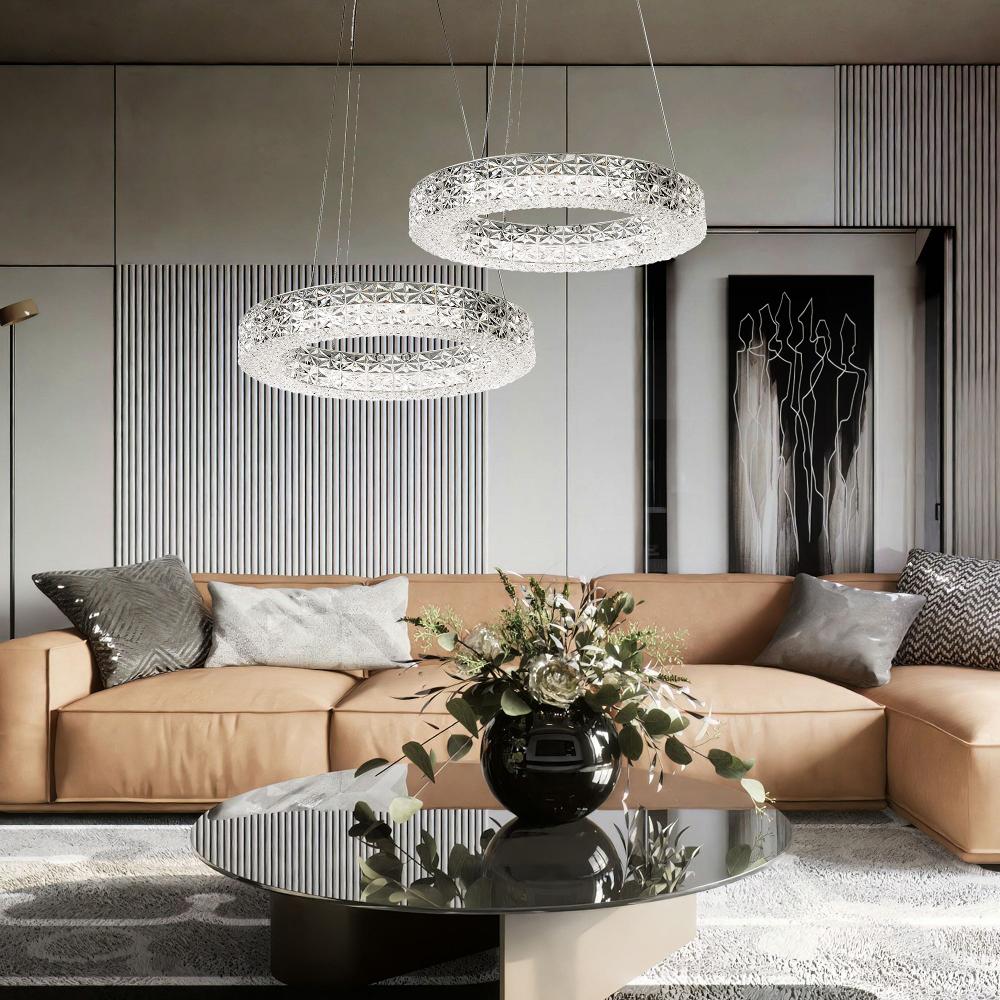 Lampe LED MS004-CP 40cm CHROME