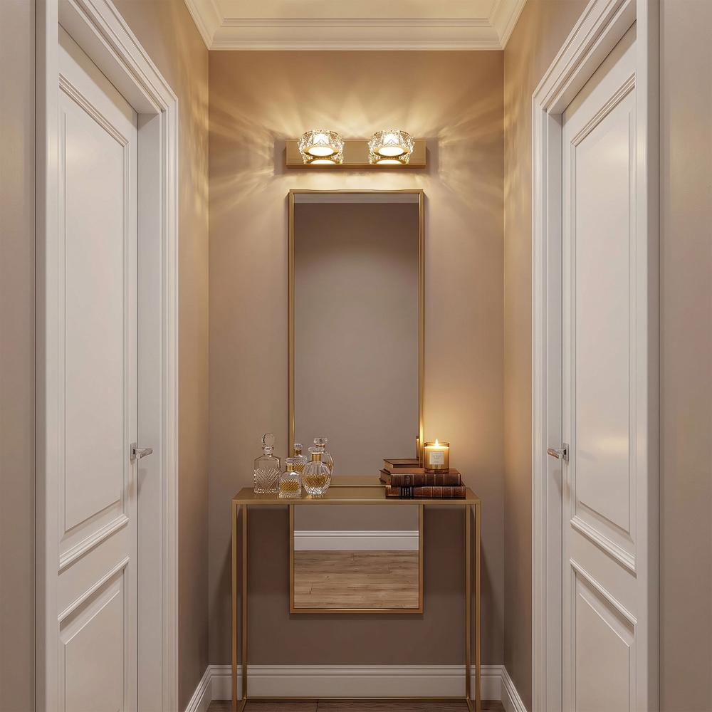 Sieninė lempa LED APP1937-2W GOLD