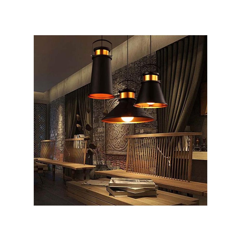 Hängelampe ASTI ABC Black/ Gold