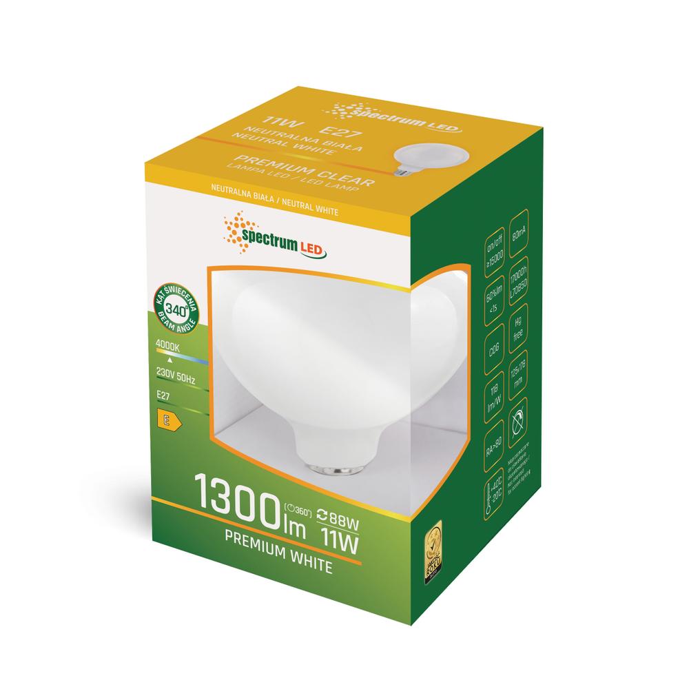 LED-Lampe Neutral E-27 230V 11W 14368