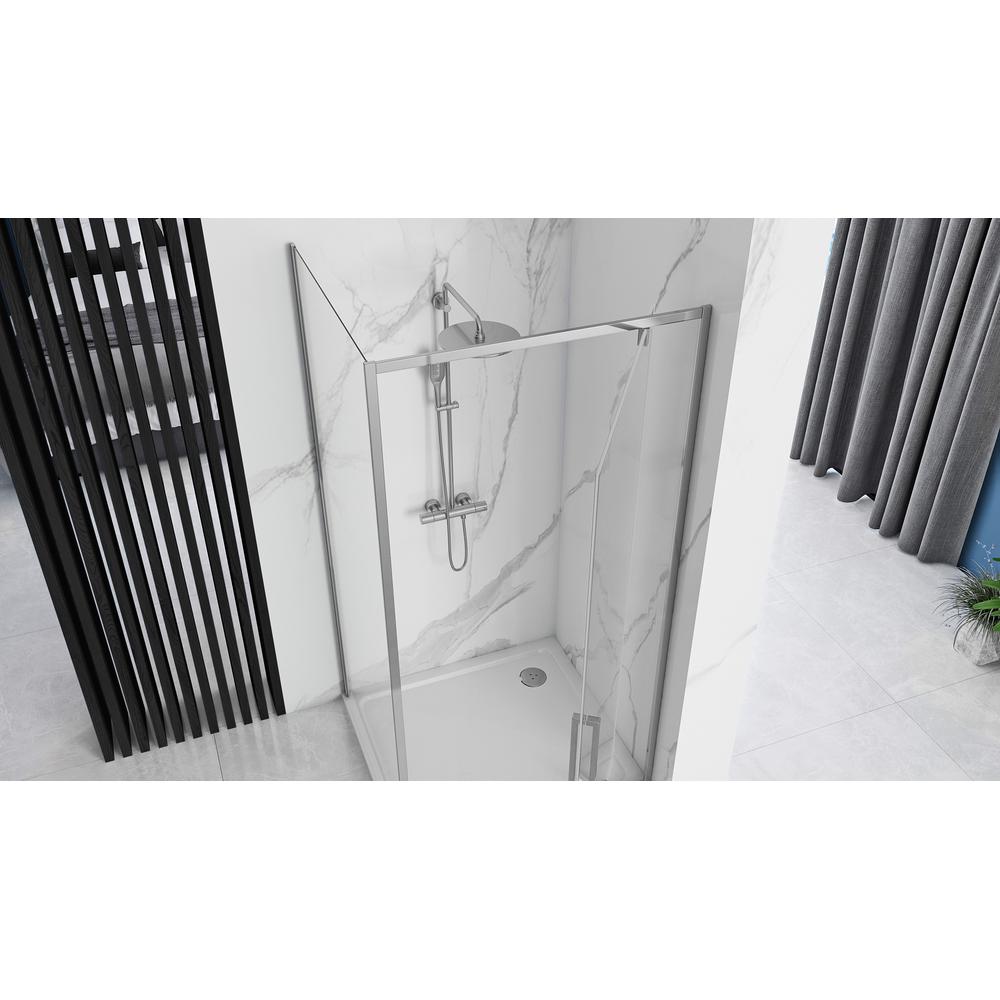 Kabina Prysznicowa Narożna REA Rapid Swing Chrom