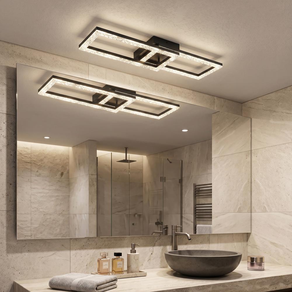 Lampa sufitowa LED G155-C Czarna