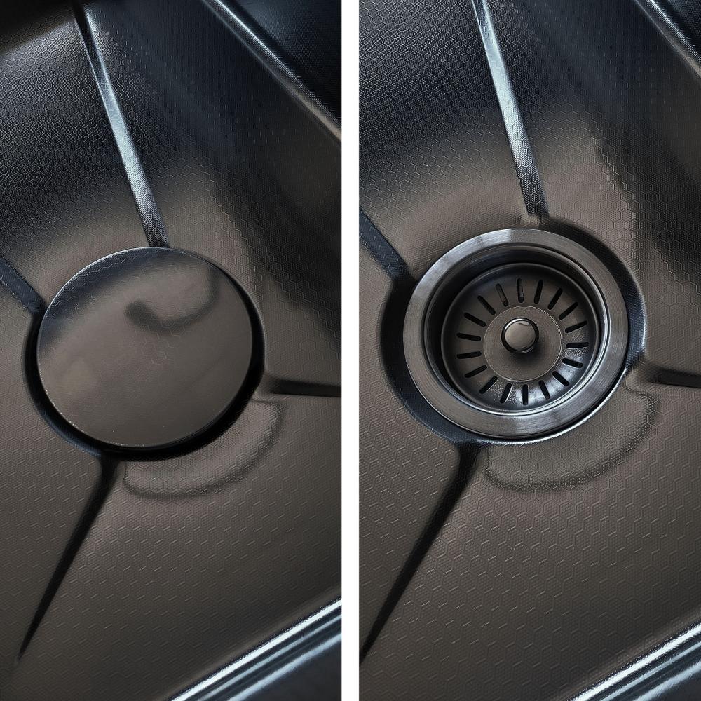 Večnamensko jekleno korito 10 v 1 REA Alonzo Črno