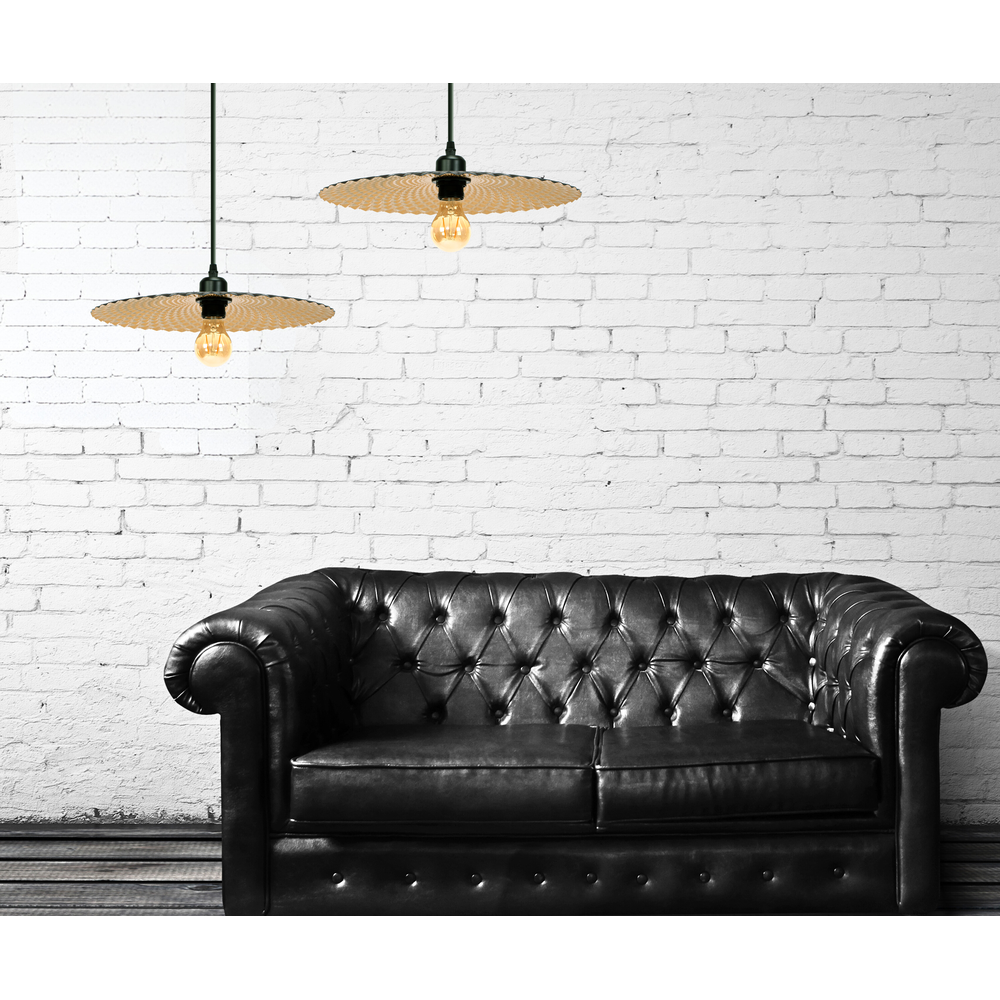 Lampe APP1290-1CP Old Gold