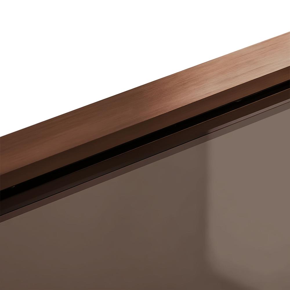 Badewanneaufsatz Rea Elegant Brush Copper 70