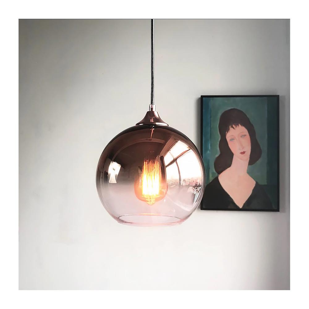 Deckenlampe Glas APP313-1CP Rose Gold