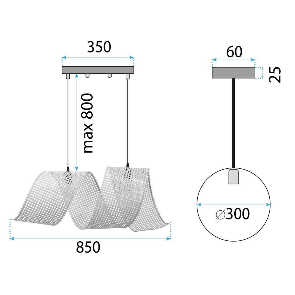 Deckenlampe BOHO APP1644-1CP