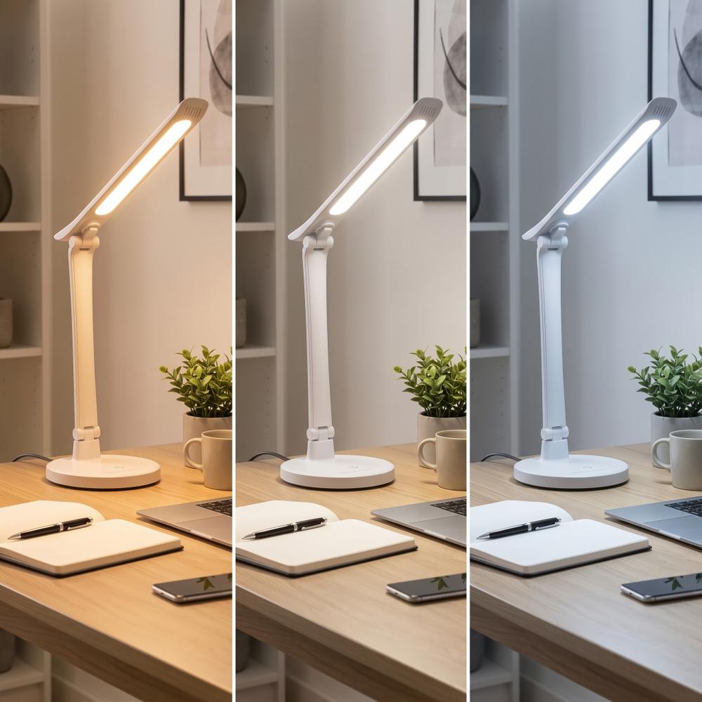 Lampka biurkowa JNH048-T Biała